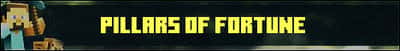 Pillars of Fortune Minecraft server banner
