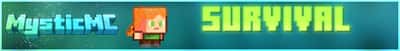 MysticMC Minecraft server banner