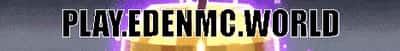 EdenMC Minecraft server banner