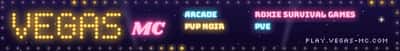 Vegas-MC Minecraft server banner