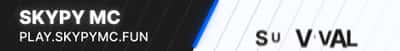 SKYPYMC Minecraft server banner
