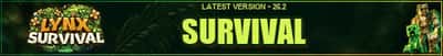 Lynx Survival Minecraft server banner