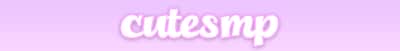 CuteSMP Minecraft server banner
