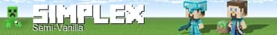 Simplex Minecraft server banner