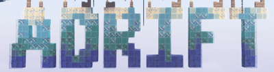 Adrift SMP Minecraft server banner