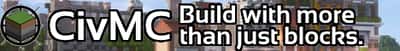 CivMC Minecraft server banner