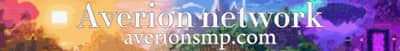 ✦ Averion Network ✦ Minecraft server banner