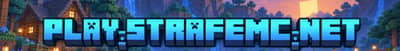 StrafeMC Minecraft server banner