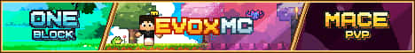 EvoxMC Minecraft server banner