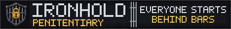 Ironhold Penitentiary Minecraft server banner