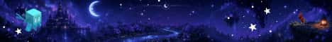 moonlight saga Minecraft server banner