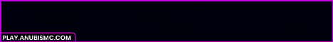 AnubisMC Minecraft server banner