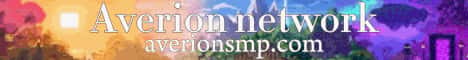✦ Averion Network ✦ Minecraft server banner