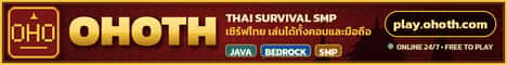OHO THAILAND SMP Minecraft server banner