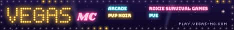 Vegas-MC Minecraft server banner