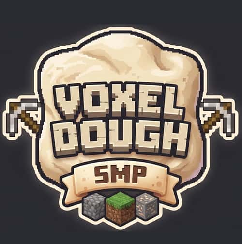 VoxelDough SMP Minecraft server banner