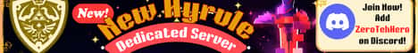 New Hyrule Minecraft server banner