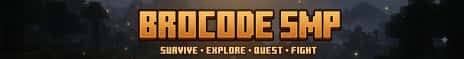 BroCode SMP Minecraft server banner
